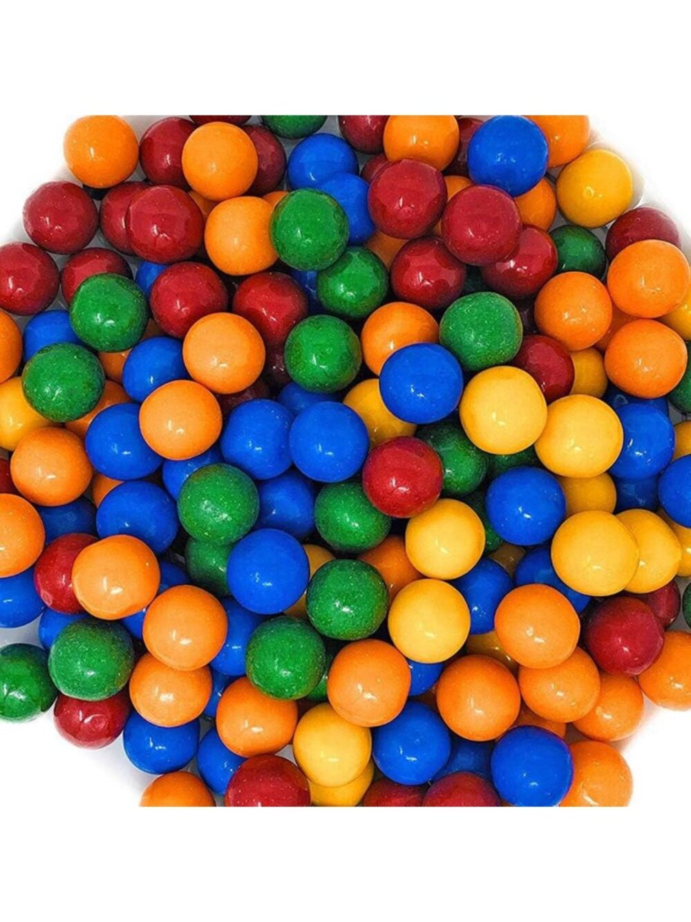 Extra Sour Gumballs with Candy Filling - 5 lb Bulk Bubble Gum Treats